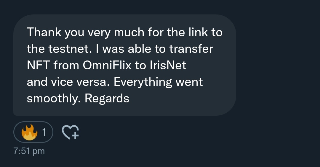 FLIXdotFUN's tweet photo. Thank you for the feedback @Ziemniak24 🙌💪⚛️

Reply to the quoted tweet to receive exclusive access to the URL to test :)

Public release with @StargazeZone and @JunoNetwork interchain NFT transfers, later this week. https://t.co/2Tk7L4Z8Qt