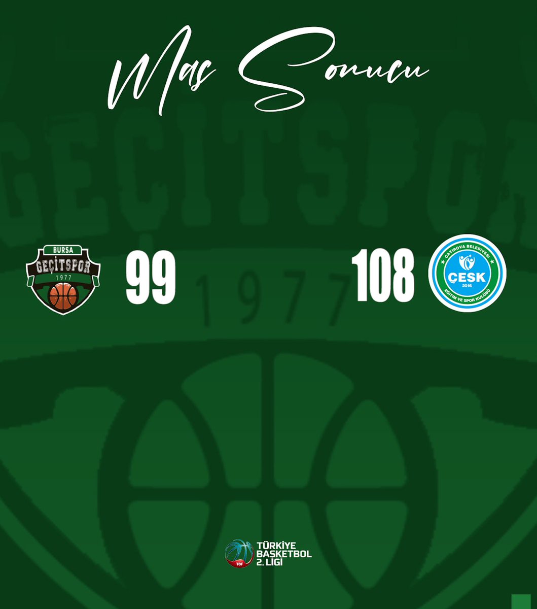 Sahamızda konuk ettiğimiz Çayırova Belediyespor’a 99-108 mağlup olduk!