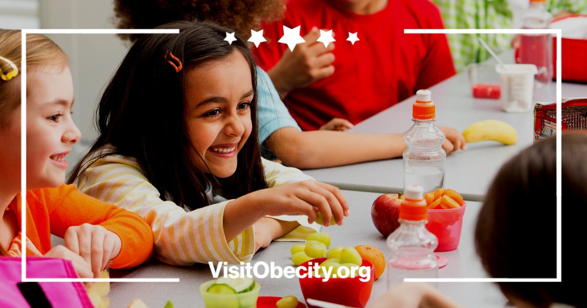visitobecity's tweet photo. Where the school lunch menu counts pizza as a vegetable, it’s no wonder one in six children are living with obesity. Let’s change the story and #GetFedUp at https://t.co/2AgnQg0dNL https://t.co/cwOTVdC2gm
