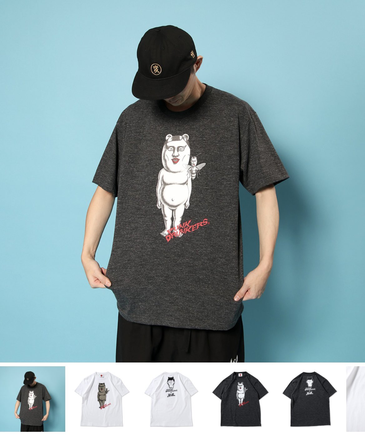 パンクドランカーズ XXL punkdrunkers 谷口崇　Tシャツ　未使用 パンクドランカーズ XXL punkdrunkers 谷口崇 Tシャツ 未使用