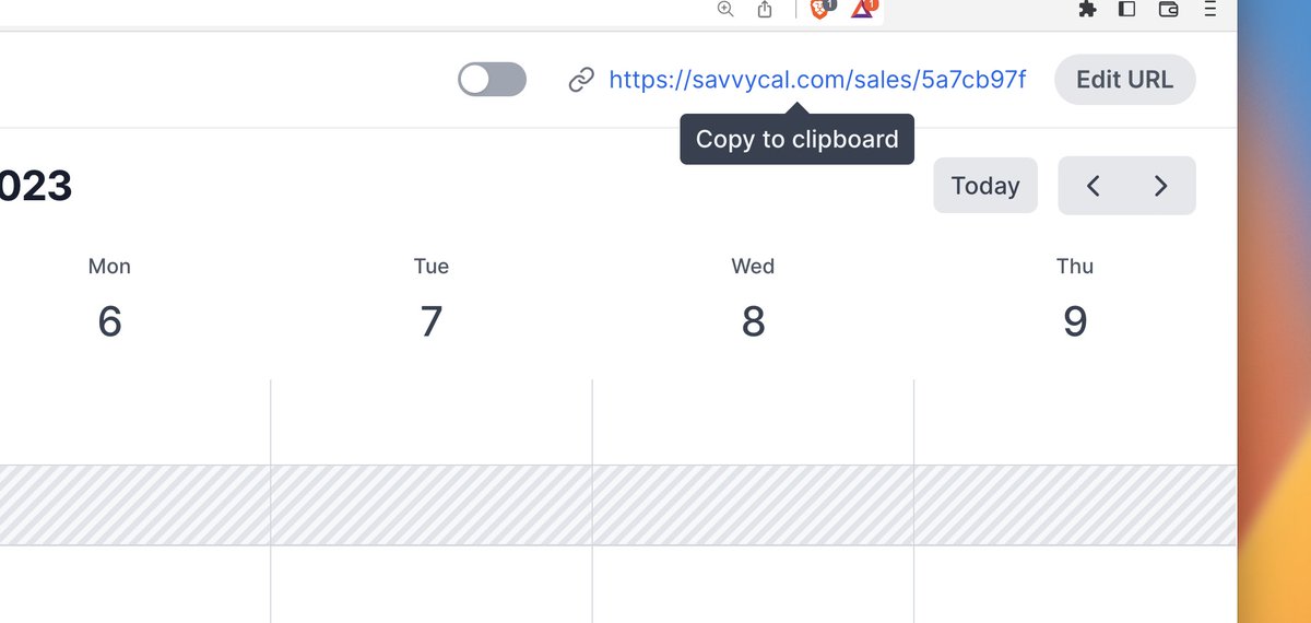 Una de las cosas que más me gusta como Frontender es llevar la UI/UX al límite del detalle.

Este domingo he revisado la funcionalidad de compartir página de reservas @timetime_app. 

La mayoría de la competencia ofrece una funcionalidad normal de "copiar enlace".