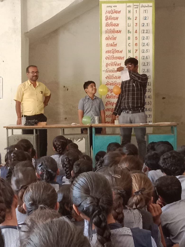 DirectorNilesh's tweet photo. Students of @InfoGujcost -#ScienceClub,#Bhammar #PrimarySchool celebrating #NationalScienceDay in an unique way!

@narottamsahoo @dstGujarat @IndiaDST @vnehra @pkumarias @CollectorAmr @ddoamreli @prant_amreli @narendramodi @PMOIndia @CMOGuj https://t.co/Xpl7MRaJ1y