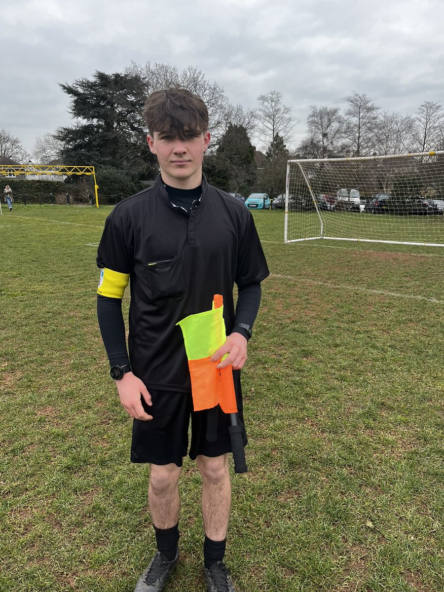 MagpiePE's tweet photo. Very proud of this young man this morning. Freddie refereed an excellent County Cup game between Central and Newton Abbot Fire Girls U14s. A fantastic game to watch as well. The standard was v high and both sets of players and supporters played in the right spirit. https://t.co/OYVa6qEYGL
