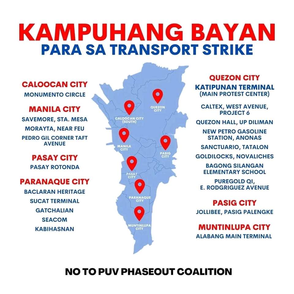 KabataanPL's tweet photo. TRANSPORT STRIKE IN YOUR AREA?

Ang tagumpay ng ating laban ay nakasalalay sa ating pagkakaisa, pagtutulungan at sama-samang pagkilos. https://t.co/idj0fiuR8T