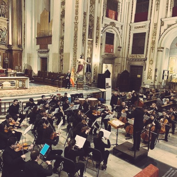 LaLiradePozuelo's tweet photo. La OSPAL interpretó anoche la obra de F. J. Haydn "Las siete últimas palabras de Cristo en la Cruz" en la Real Colegiata de san Isidro de Madrid. IV Centenario de la Canonización de san Isidro Labrador y del año Santo Jubilar 15 de mayo 2022 - 15 de mayo 2023. 
 @rcsanisidromad https://t.co/qMSQgy70HA