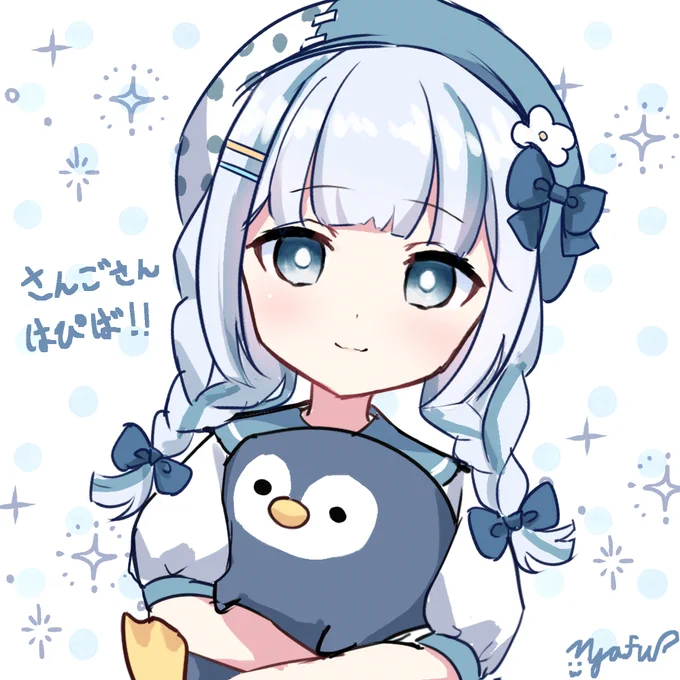 さんごさんお誕生日おめでとおおおお!!!!遅い時間になっちゃったけどお祝い絵です#さんごの咲く海 
