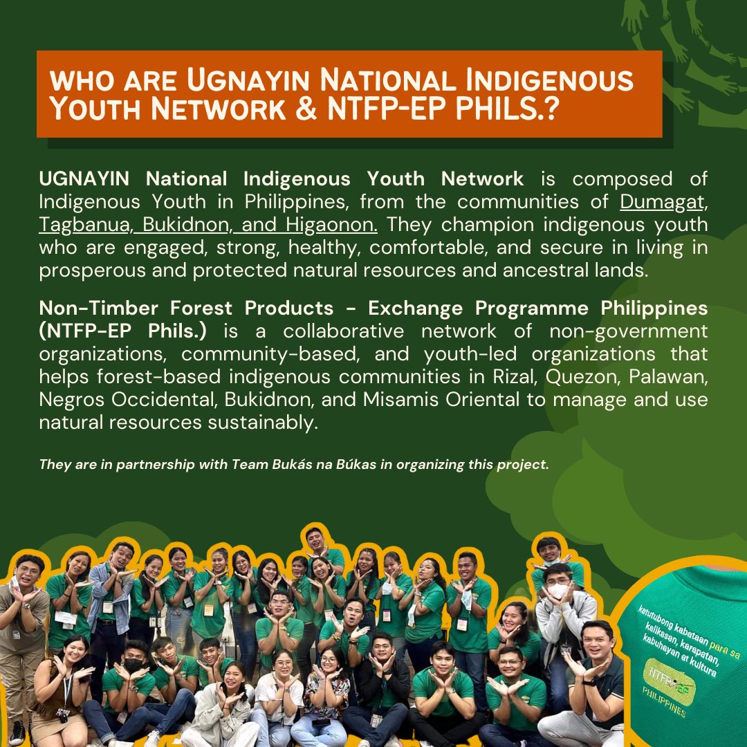 maytwentyako's tweet photo. May kwenta ba ang kwento mo?  🤔

Mabuhay! 😁 We are Team Bukás na Búkas, a group of third year AB Development Studies students from the  Ateneo de Manila University. 

Last semester, our group partnered with the UGNAYIN National Indigenous Youth Network and NTFP - EP Phil — https://t.co/jS3oOQNLeK