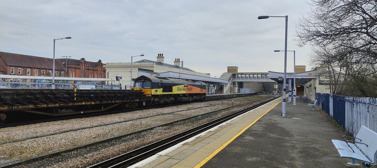 Rail replacement today between Canterbury West and Ashford international. My vehicle being <a href="/StagecoachSE/">Stagecoach South East</a> <a href="/ScaniaGroup/">Scania Group</a> 15481 which is pictured at Ashford. Also <a href="/ColasRailUK/">Colas Rail UK</a> 66850 is seen at Canterbury West with a ballast rake
