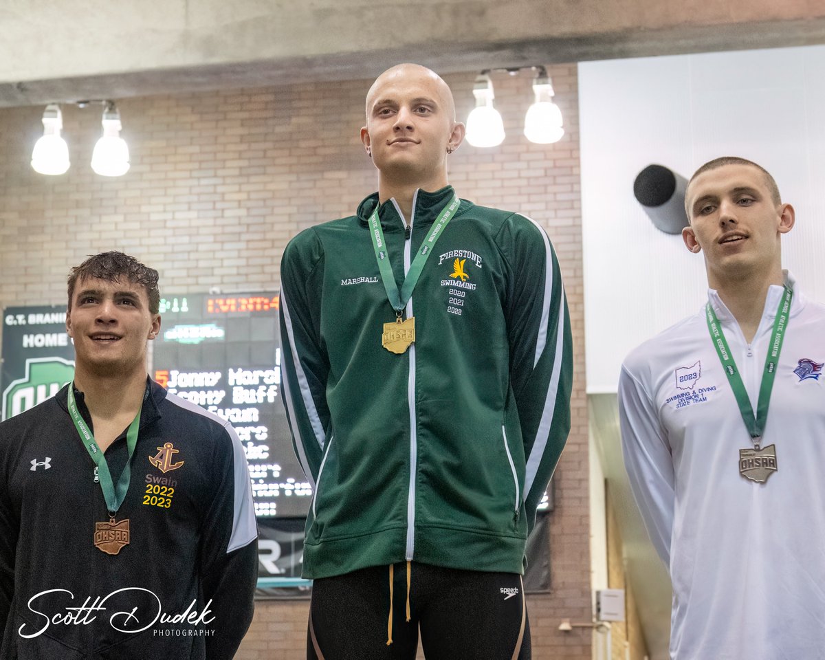 ScottyDudek's tweet photo. .@APSathletics1
More photos of Firestone's Jonny Marshall winning the 100-yard backstroke at the OHSAA Division 1 swimming championships on 2/25/2023 at C.T. Branin Natatorium in Canton. https://t.co/U0P0Wb7NA8