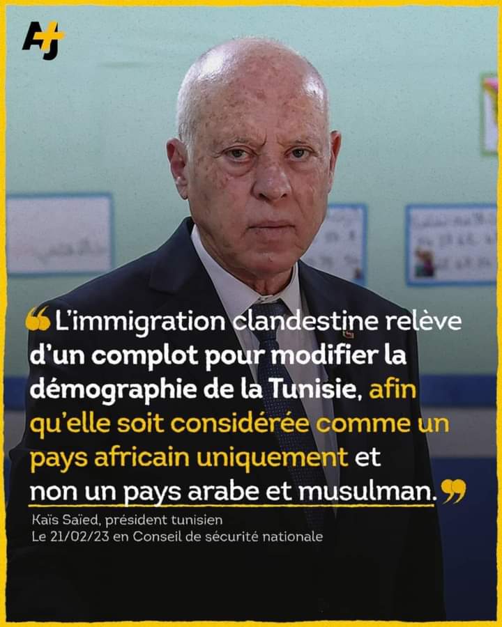 DelphineSankara's tweet image. 🔴#BOYCOTT de produits Tunisiens🇹🇳, merci de mettre d'autres images de produits en commentaire...

Il ne veut pas vivre ensemble avec les Africains Noirs dans son micro-État, parce que pour lui, le nomade, nous les vrais Africains sommes juste des mécréants.

La lutte continue..