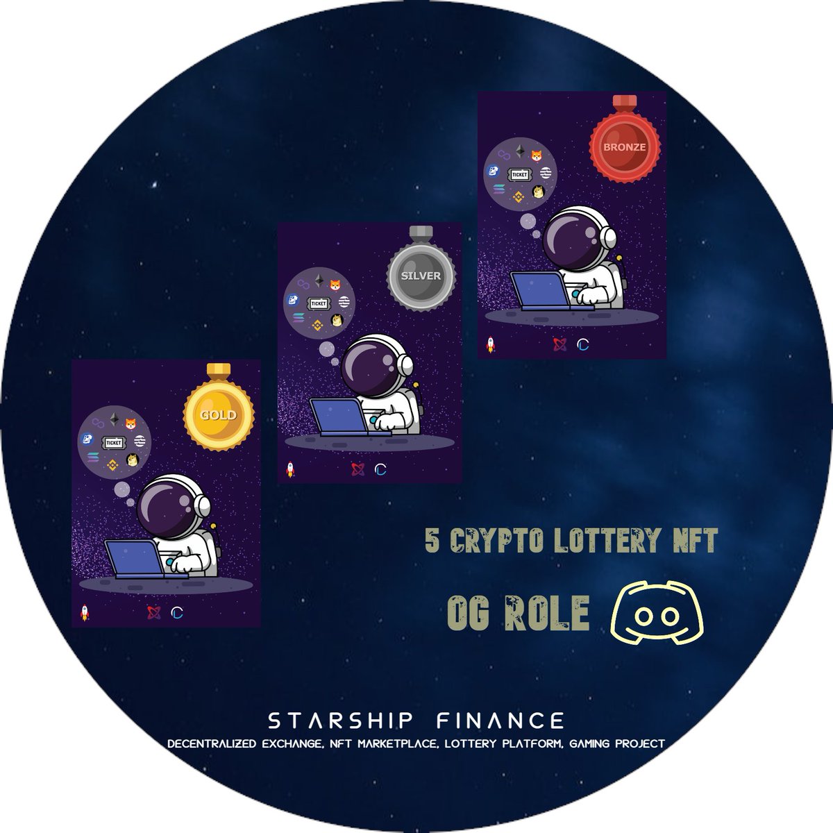 Starshipfi's tweet image. Join our event with @Quest3_xyz to get OG role✅
Join :: app.quest3.xyz/quest/74635283… 

🔥Own 5 Crypto Lottery NFT----&amp;gt; Starship Finance OG role💣

Mint here:: autominter.com/mint/63ea6c9ff…

#starshipfinance #Quest3 #cryptolottery_s #NFTGiveaways #PolygonNFTs #NFTCommunity #DeFi #BSC