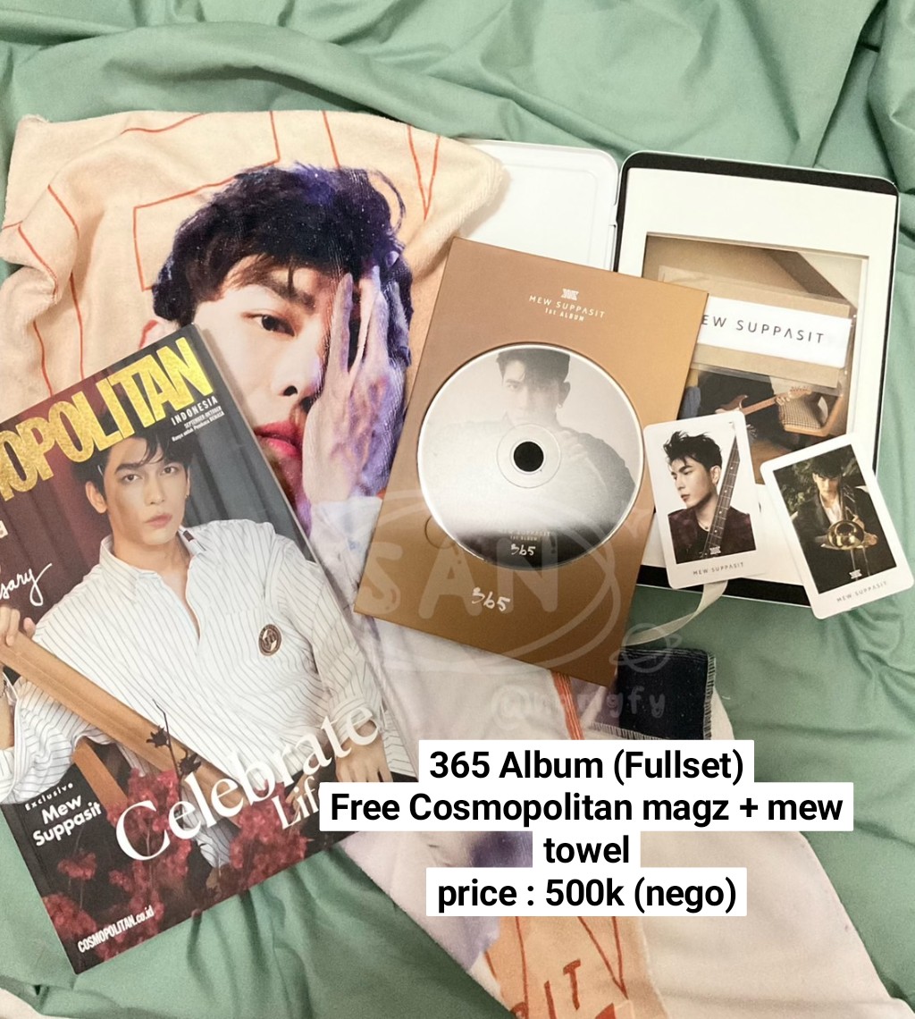 namgfy's tweet photo. ❗ WANT TO SELL ALL ABOUT MEW SUPPASIT ❗

• 365 Album (Fullset) 
Free cosmopolitan magz + mew towel
• Kazz Magazine 174 vol 14 + SOY album fullset
• 365 Album (Membership ver) 
Free Hug magazine + Garcon magazine
• Cosmopolitan Photocard (3pcs)

Tags mew suppasit wts wtb https://t.co/lBPEOY7YBG
