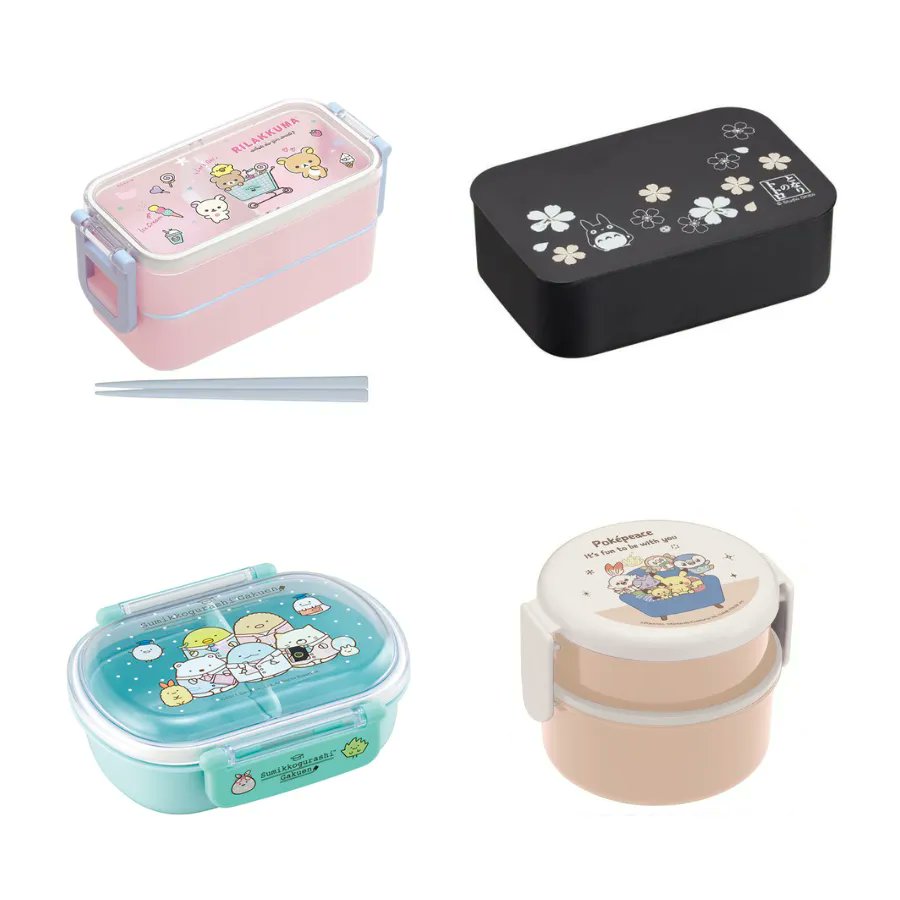 mecchaJP's tweet image. Pack your meals in our cute and charming lunch boxes✨ Pokémon, Sumikko Gurashi, Rilakkuma and more. Check them out at the link below!
🛑buff.ly/3y6vPO5
#Lunch #LunchBoxes