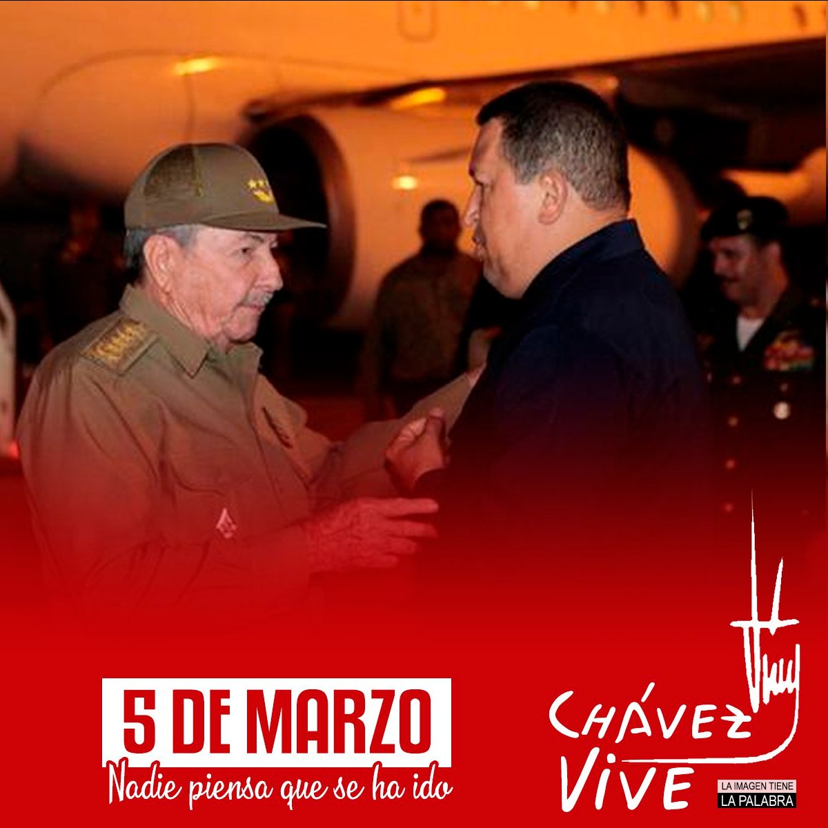 Aniversario 10 de desaparición física del querido Comandante , Presidente Hugo Rafael Chávez Frías.
#ChavezVive #JagueyEnVictoria