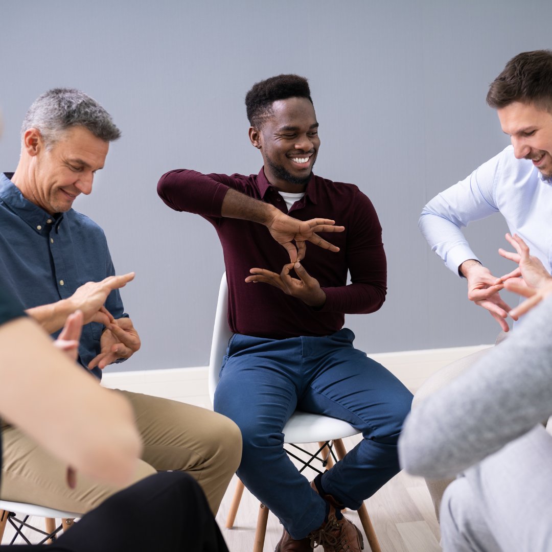 GraceSignsApps's tweet photo. Sign language doesn't only use hands! In addition to hand signing, facial expressions, body language, and gestures are all important factors of sign language.
#gracesigns #freeapp #learningapp #inclusive #yourphoto #photo #video #featuringyou #inclusiveapp #expanding #asl https://t.co/wj9BzB2492