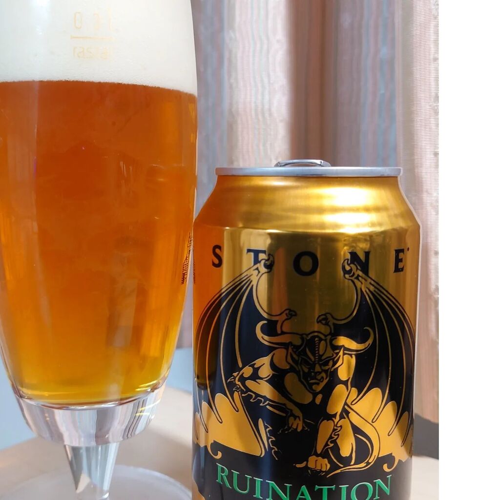 waiichi8's tweet photo. #RuinationIPA #ルイネーションIPA #クラフトビール #WestCoastDIPA #8.5% #IBU100+ #Magnum,Chinook,Centennial #アメリカ #カリフォルニア州 #エスコンディード #ストーン https://t.co/FGh0Y9C9Rz https://t.co/01E2rDpWns