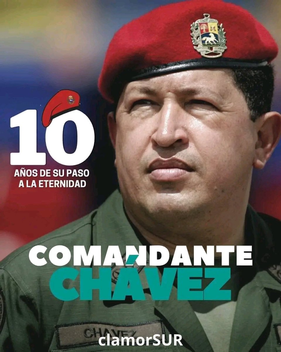 El eterno comandante #ChavezVive , en la Patria Grande de todos, nuestra América, en la unidad de los pueblos que luchan  por las causas justas. Amor con amor se paga,el mejor amigo de #Cuba #EnergeticaCuba <a href="/DiazCanelB/">Miguel Díaz-Canel Bermúdez</a> <a href="/embacubaven/">EmbaCuba_Venezuela</a> <a href="/NicolasMaduro/">Nicolás Maduro</a> <a href="/delcyrodriguezv/">Delcy Rodríguez</a> <a href="/NestorLReverol/">Néstor Reverol</a>