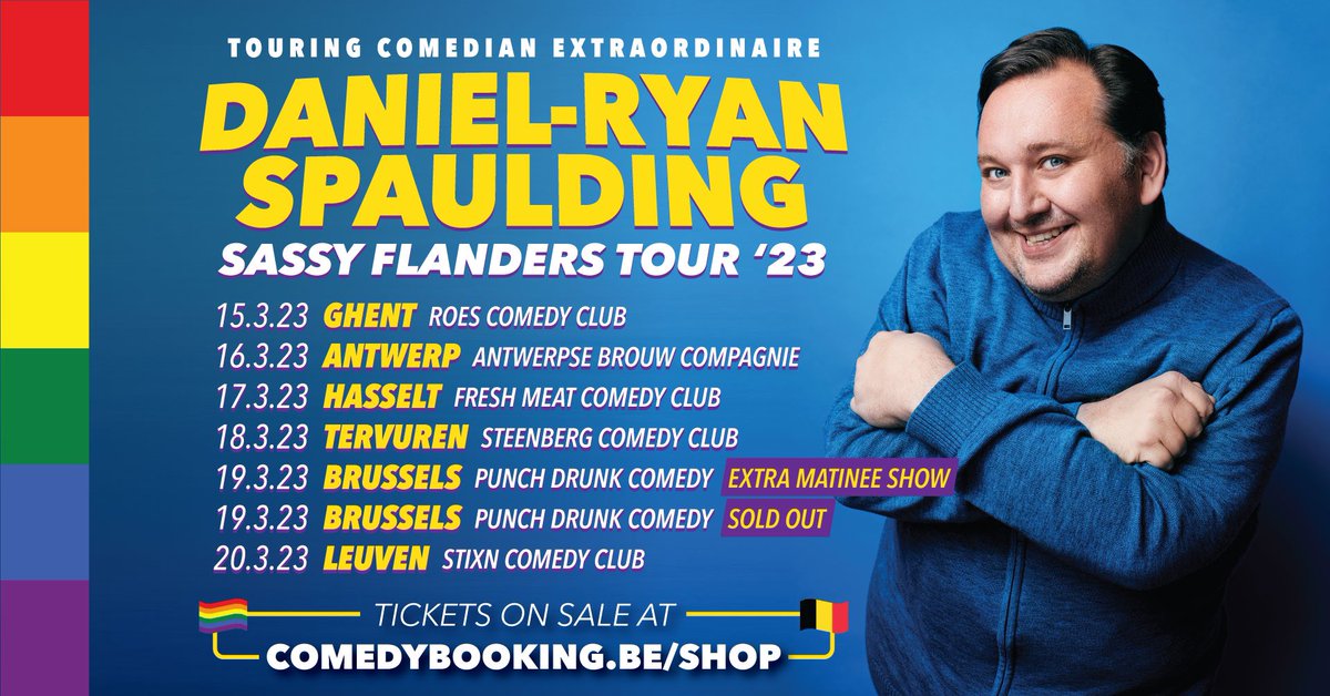 COMEDYBOOKING.be tweet media