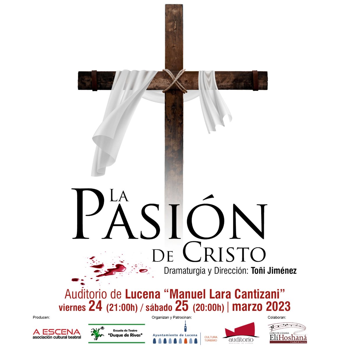 Casi cincuenta personas serán las encargadas de dar vida sobre el escenario a todos los personajes que aparecen en la historia desde la entrada triunfal de Jesús en Jerusalén hasta su muerte y resurrección.

El teatro es una bella forma de vivir las historias por eso

Ven y vive