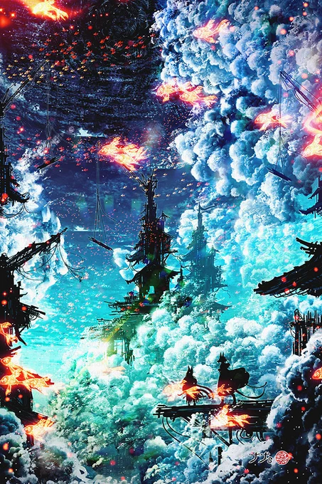 広大な世界を彩る作品この先も更に広大になるので絶対に伸びるはずだ#これから絶対伸びるので今のうちにフォローしておいた方がいいですよ 