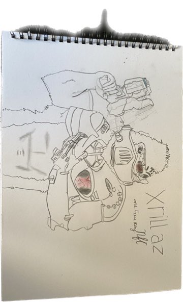 WOW! We received this week some amazing fan art. A young fan drew our legendary “Sentinel-5” from the warrior clan. 

You did a great job! Keep up the good work and thank you for your support!
Show some love by hitting the like button❤️

MINTING IS LIVE: xmart.art/collections/Xr…