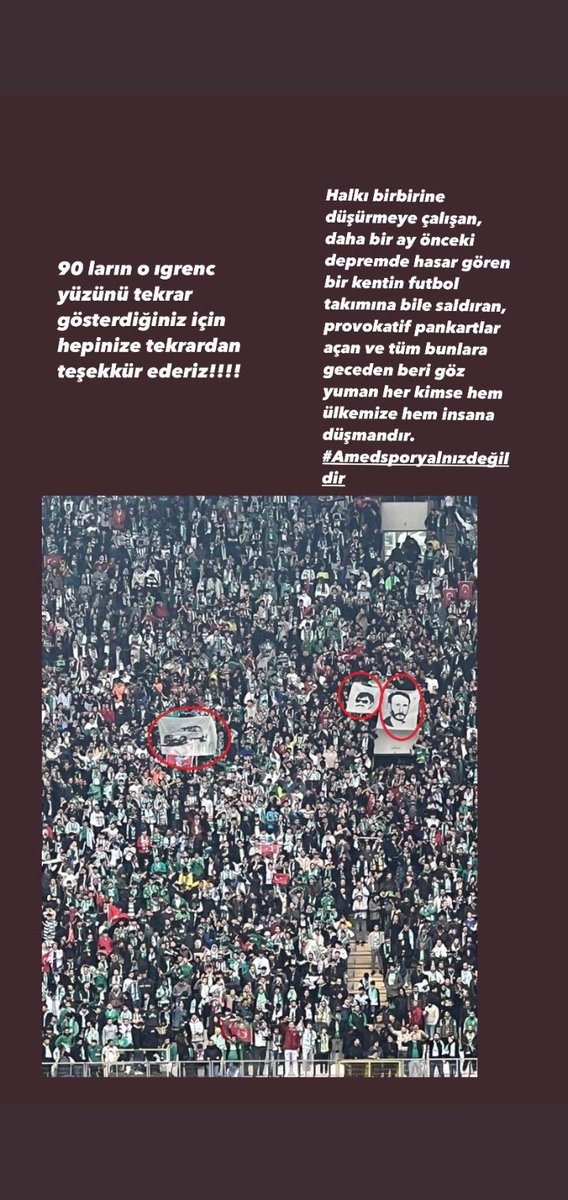 CocukkkMavi's tweet photo. Diyarbakırda yaşananları tavsip etmiyoruz ama bugün bursada yaşanan bu resmi hiç bir zaman unutmayacağız 90 lı yılların özlemi ile yanan provakatörler unutmasınki o günler geride kaldı eminimki yetkililer bunu karşılıksız bırakmayacaktır.. #Amedsporyalnızdeğildir https://t.co/hSFjk3hRQq