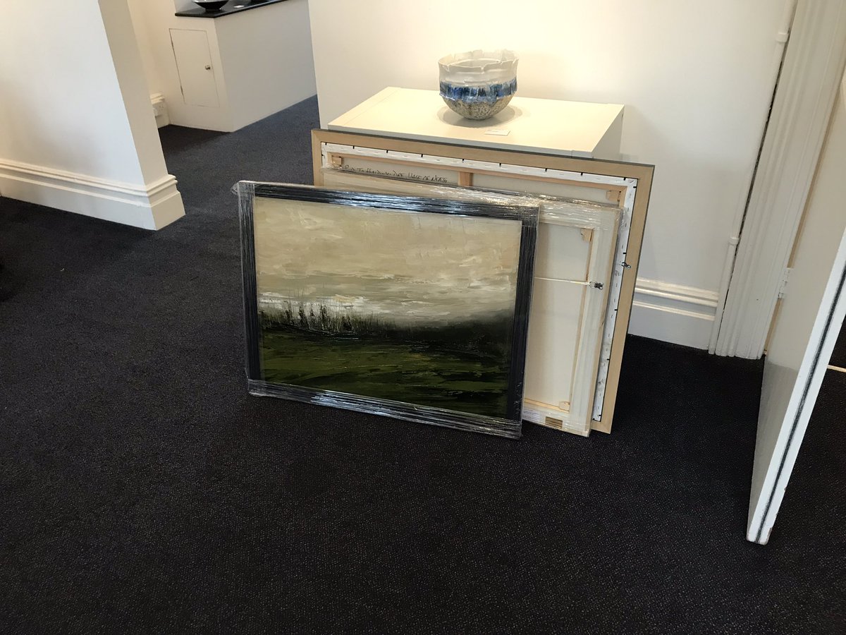 daiwillart's tweet photo. Paintings delivered to @albanygallery ready for opening night next Friday #exhibition #paintings #gallery #landscapes #welshart #needavan https://t.co/brRC0Fuvdk