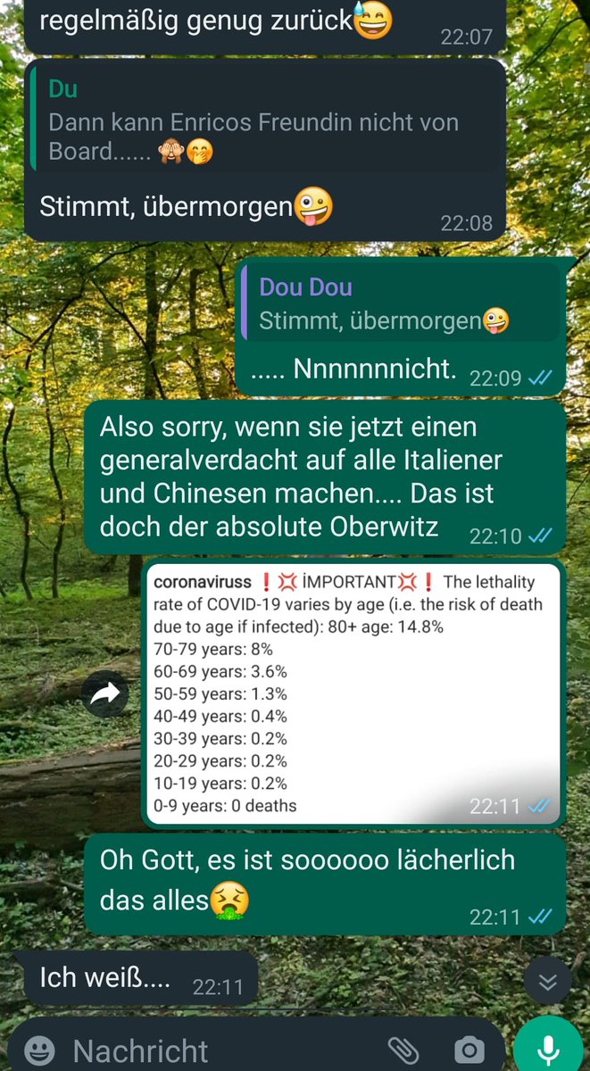 oo0Melly0oo's tweet photo. @prof_freedom 10. Mai 2020. Unsere ersten Sätze mit meiner besten Freundin. Wir haben es keine Sekunde abgekauft... https://t.co/pDLXPVzSvb