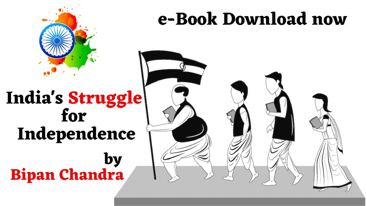 nritihas's tweet photo. India’s Struggle for Independence by Bipan Chandra
Download link: https://t.co/rYaX9cMwID
#indianhistory #ebook #History https://t.co/8fICC45F0w