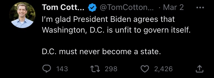 equalityAlec's tweet photo. The Democrats and some corporate journalists are feeding narratives that will only end in fascism. This was entirely avoidable by following either scientific evidence or local democracy for DC, but Biden chose to reject both. Instead, he validated fear and misinformation. https://t.co/TTa7BzWXqF