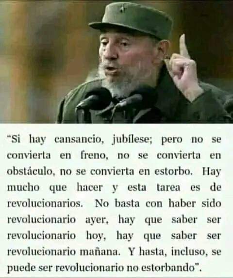#Cuba     Muy preciso mi Comandante