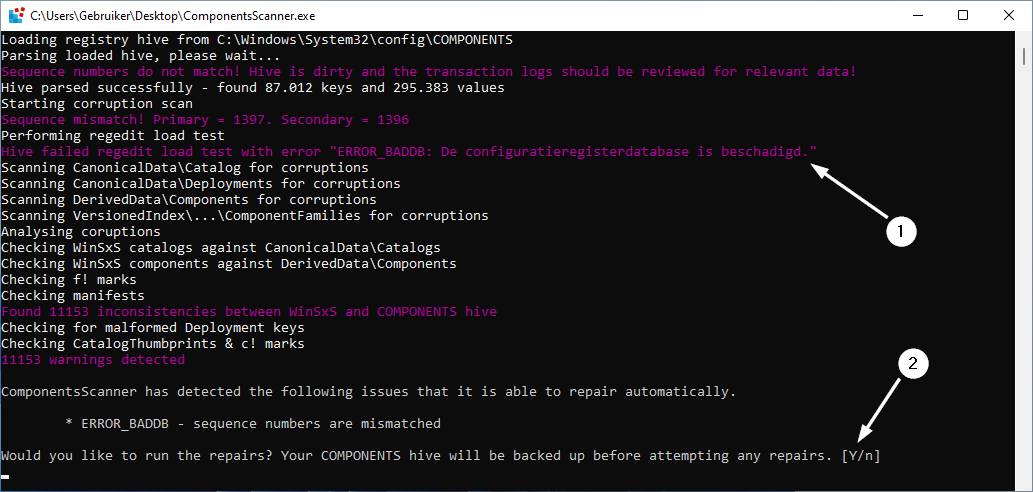 pcwebplus's tweet photo. Foutcode #0x800703f1 - ERROR_BADDB (De configuratieregisterdatabase is beschadigd) Zo lost u dit probleem op. #WindowsUpdate

https://t.co/bXOqwjMGBH https://t.co/UGp6iiSeht