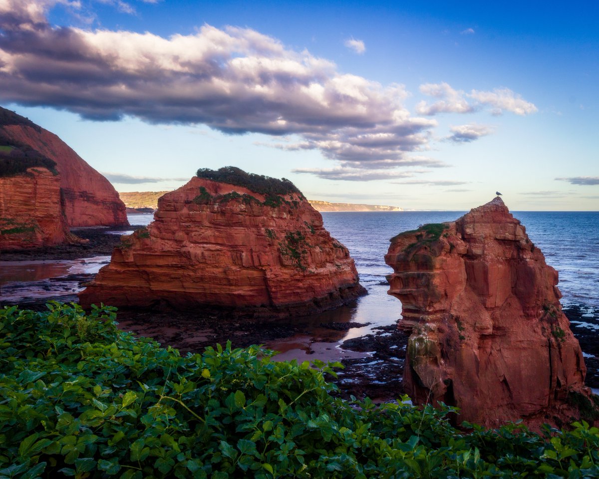 The Triassic Rocks of Ladram Bay #jurassiccoast #ladrambay #devon