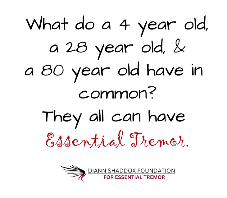 et_dsfoundation's tweet photo. March is #EssentialTremor Month & March 16th Worldwide Essential Tremor Day Register now ET Talks Roundtable Discussion Thursday March 16, 2pm ET https://t.co/0RBIWfJU3U #diannshaddoxfoundation #ettalks #teamdsf #EndET https://t.co/YKoAp0W115