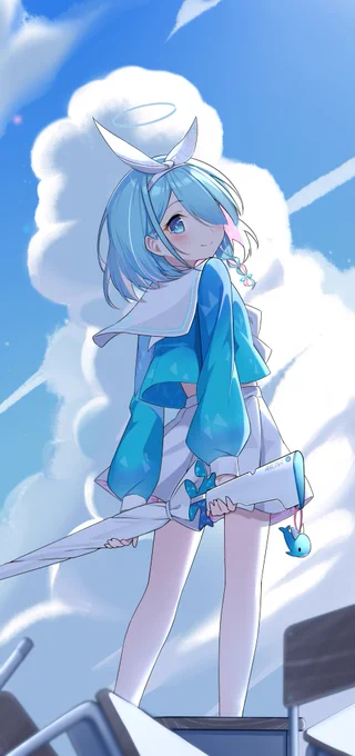#ブルアカ #ブルアカ2周年アート 