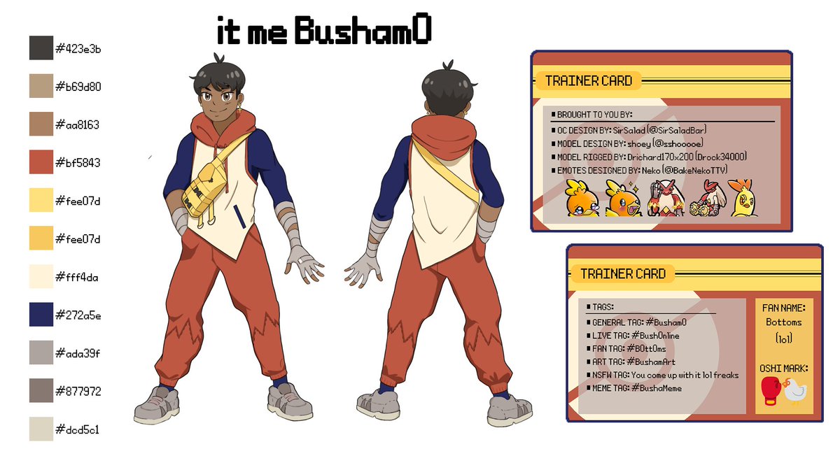 Busham0's tweet image. It's me, Busham0! A video editing, sleep-deprived VTuber! I make comedy videos about anime, manga, toku & more every Friday @ 12PM PST!
🔗:
linktr.ee/busham0
#️⃣:
LIVE TAG #Bush0nline
FAN TAG #B0tt0ms
ART TAG #BushamArt
MEME TAG #BushaMeme
Oshi Mark: 🥊🐓