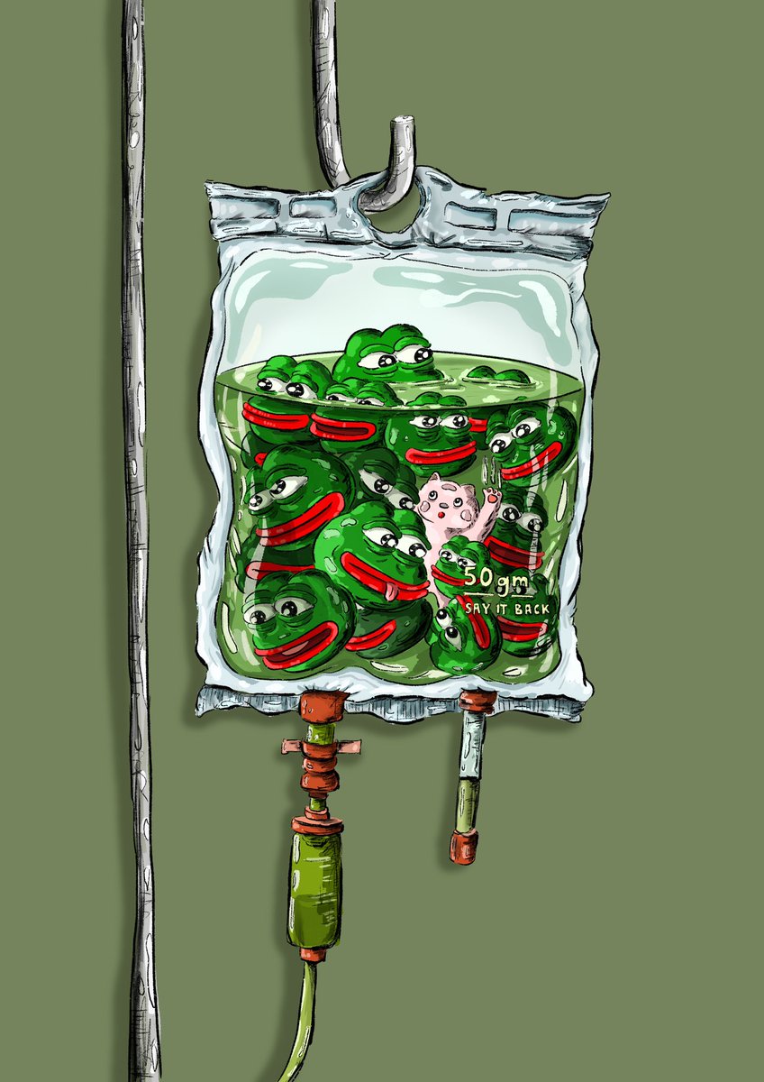 Emotional Support Booster mint is now LIVE 🫂

MORE pepe juice u have, LONGER green candles for the week ahead! 

🐸0.005eth
🐸 Every mint comes with a legendary Doodverse wearable 

Link below