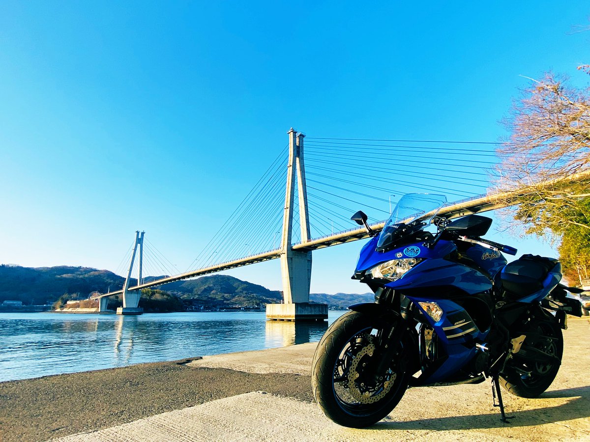 バイク日和でした✨
今日も一日お疲れさまでした😊
#河津桜 
#ハート島 
#ツーリング 
#バイク日和
 #バイク乗りと繋がりたい