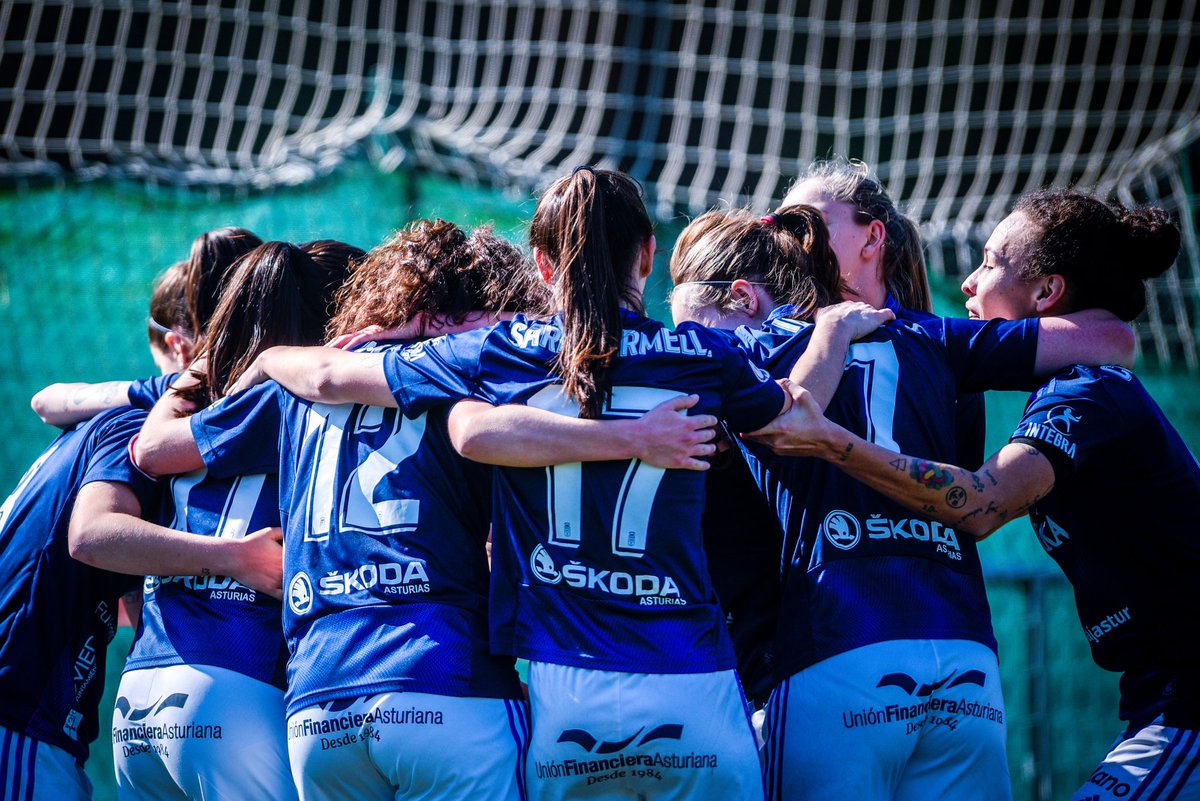 RealOviedoFem's tweet photo. ⏹️ FINAAAAAAAAAAL
VICTORIA DEL REAL OVIEDO FEMENINO 

@RealOviedoFem 2
@cdjuangrandef 1

#ElFuturoEsNuestRO 
#RealOviedoFemenino 🔵⚪ https://t.co/Gh0mmh0gKO