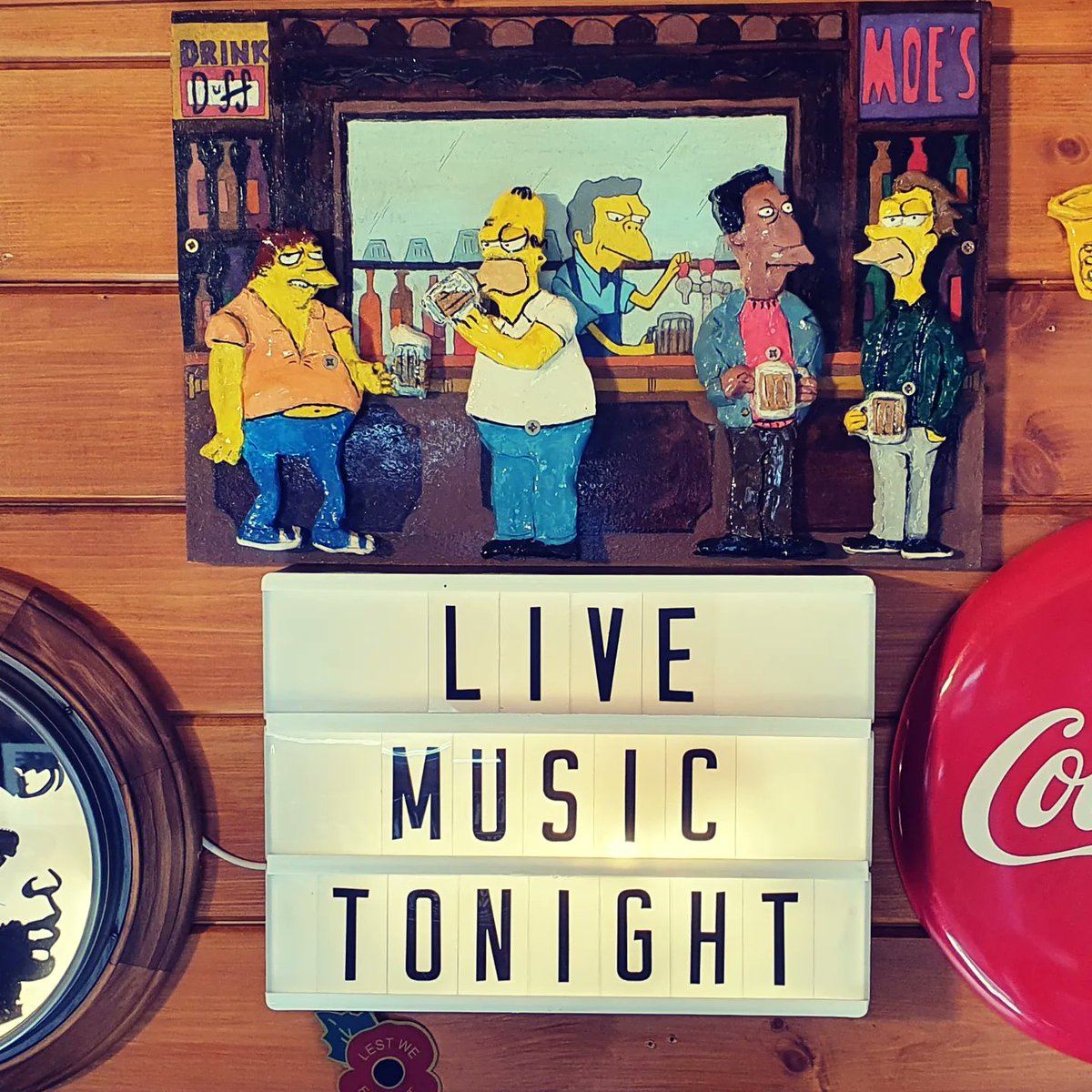 Simpsons 3D art I made. 
#3d #simpsons #simpsonsart #airdryingclay #clay #homer #lenny #moe #Karl #barney #barneygumble #duff