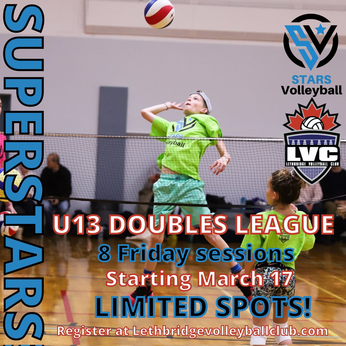 Coach_Ard_B's tweet photo. WE START IN <2 WEEKS!!!

REGISTER TODAY AT https://t.co/6ZX8J2ti4w 

The SUPERSTARS U13 Doubles League is geared towards current grade 5,6 and 7 students.   

It is run by @stars_vball and the @LVCVolleyball

#volleyball #grassroots #fun https://t.co/iSuKb3fbVj