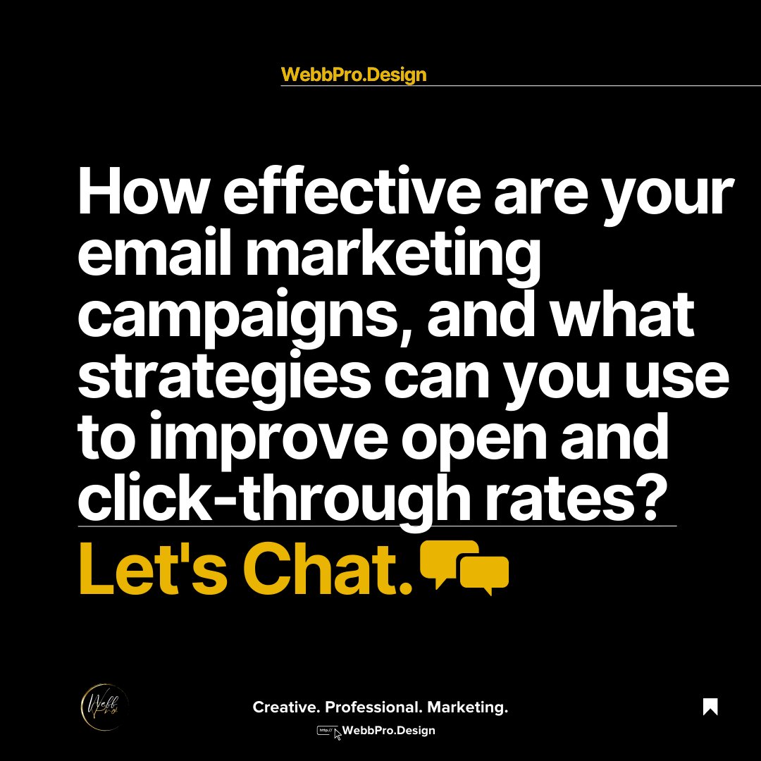 How effective are your email marketing campaigns, and what strategies can you use to improve open and click-through rates? Comment below or DM to discuss! #EmailMarketingCampaign #EmailOpenRate #ClickThroughRate #EmailPersonalisation #EmailOptimisation #EmailStrategy
