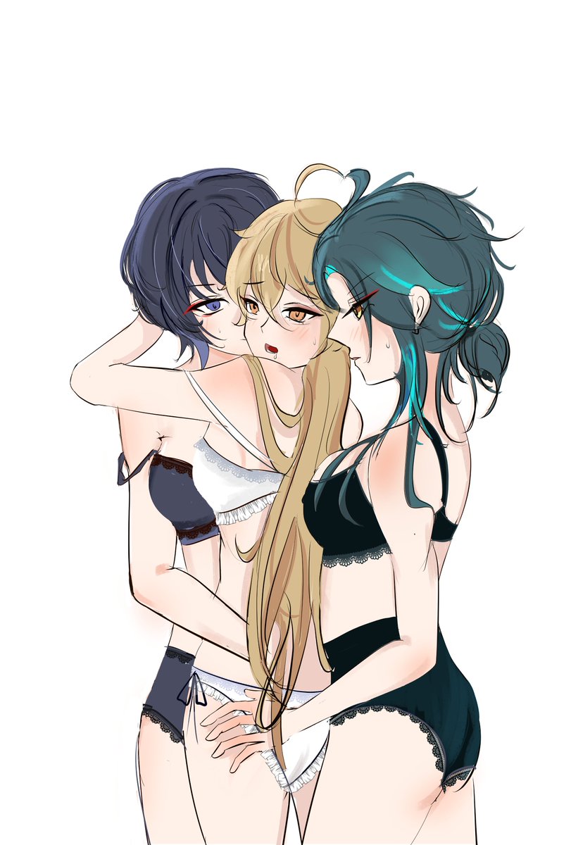 anyen2033's tweet image. Fem Scaraexiao 
R18: poipiku.com/7508550/840981…
#魈空 #スカ空 #allaether #xiaoaether #scaraether