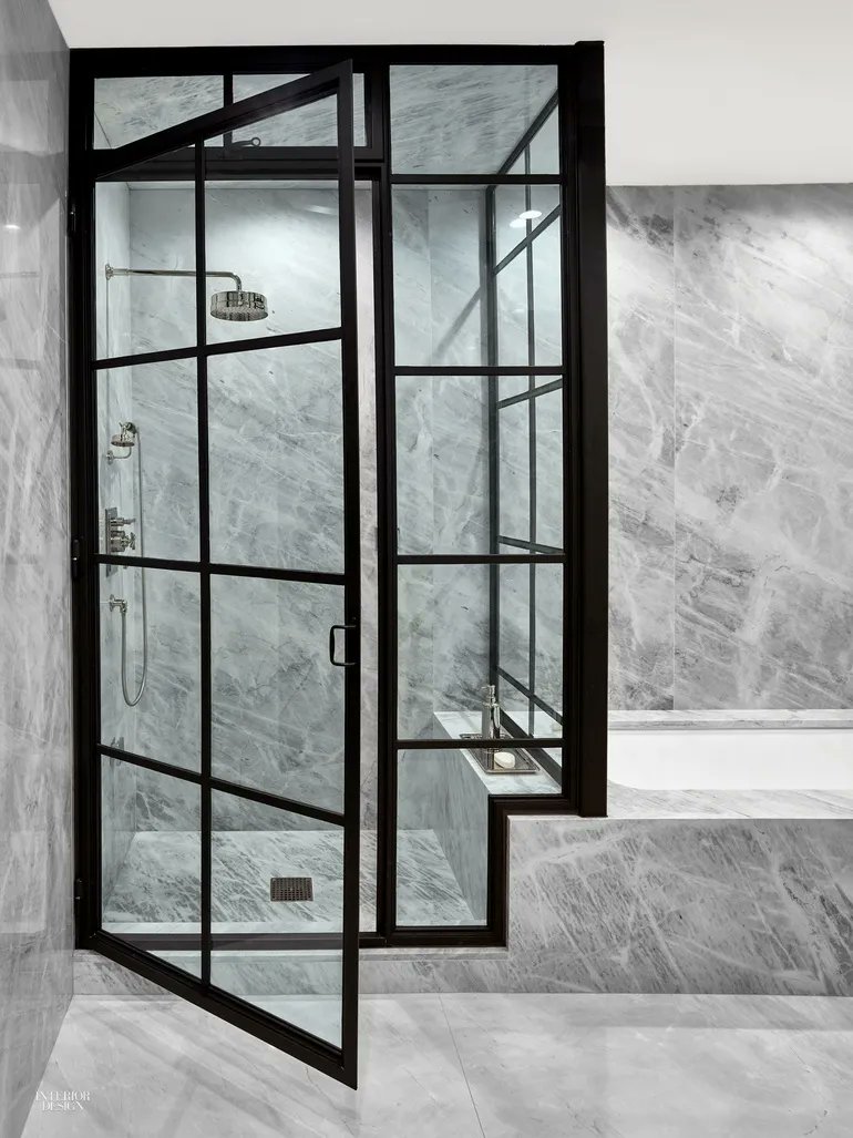 steel_windows's tweet photo. #ThinkOutsideTheBox. Seen here is our hot-rolled HR4700 steel adapted for a custom shower enclosure. Strong, modern and with ability to utilize delicate sight lines, this series is the perfect addition to this stylish Manhattan home. #DesignInSteel https://t.co/N1oeoGVVR8