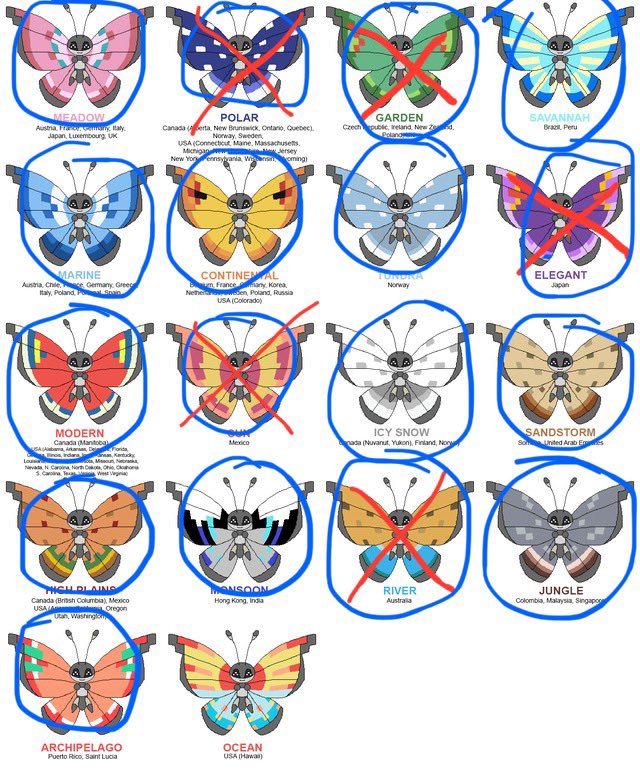 beardygaymer's tweet photo. 🦋 Ok you lovely lot, were 17/18 forms 🦋

#OceanVivillon #PokemonGo players I need you! 

Just need one gift with post card and they’re all in the bag!

Help? 🥺👉🏻👈🏻

#Vivillonocean #vivillon #vivilloncollection #pogo #pokemongofriendcode #PokemonGOfriends #PokemonGoVivillon https://t.co/O7wO0sTWbs