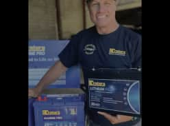 compsau's tweet image. Win 1 of 2 Century 100Ah Lithium Battery and Charger Packs with Escape With ET and Century Batteries - competitions.com.au/win-1-of-2-cen… #competitions