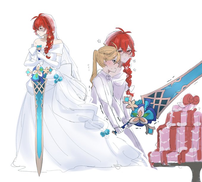 空ディルです 女装 