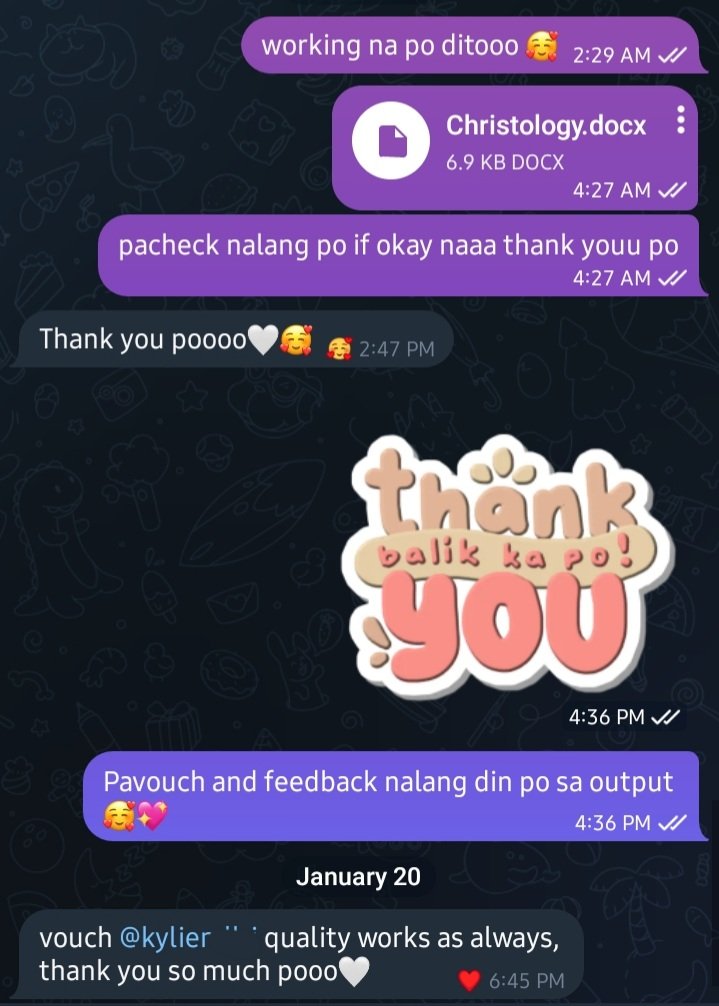 geyliewrites's tweet photo. 💌 – these are feedbacks from our clients from tg, most are essays 

#Geylieproofs https://t.co/A6fU6tMvHE