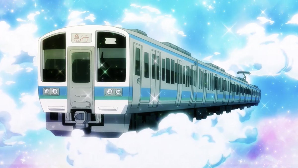ひろがるスカイ！プリキュア（©︎ABC-A・東映アニメーション）に211系