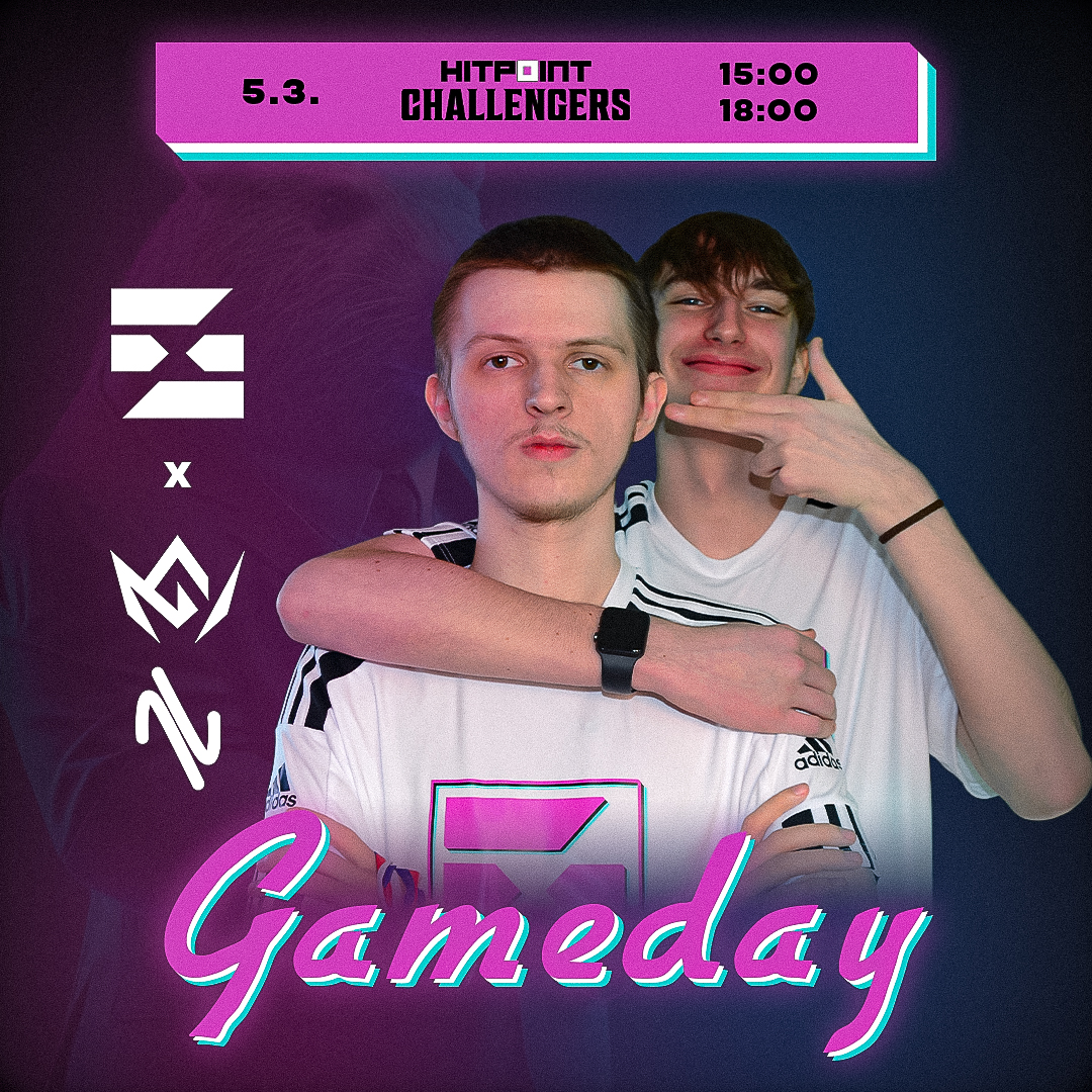 GAMEDAY <a href="/hitpointcz/">Hitpoint.cz</a> Challengers

Superweek neděle, dva banger zápasy a cesta k playoffs. Sleduj na streamu twitch.tv/hitpointcz

15:00 @glore_cz 
18:00 @NarcisTeam 

#OKWEPULLUP #EXEWIN
